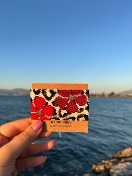 Vahşi Çiçek - Miyuki Boncuk Bileklik | El Yapımı | Ayarlanabilir