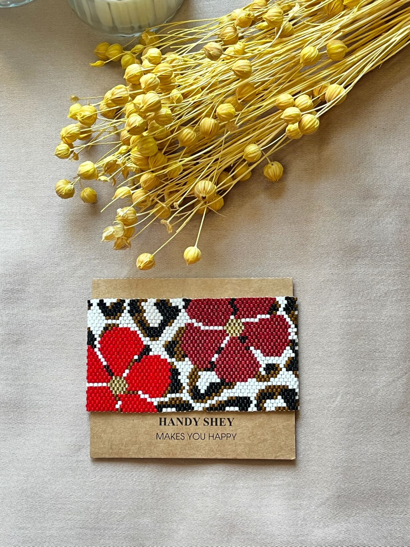 Vahşi Çiçek - Miyuki Boncuk Bileklik | El Yapımı | Ayarlanabilir