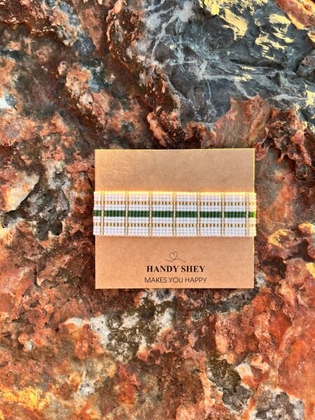 Yeşil Sütun - Miyuki Boncuk Bileklik | El Yapımı | Ayarlanabilir