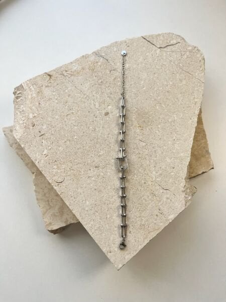 Çelik Bileklik | 316L Paslanmaz Çelik | Gold/Silver Renk | Suya Dayanıklı