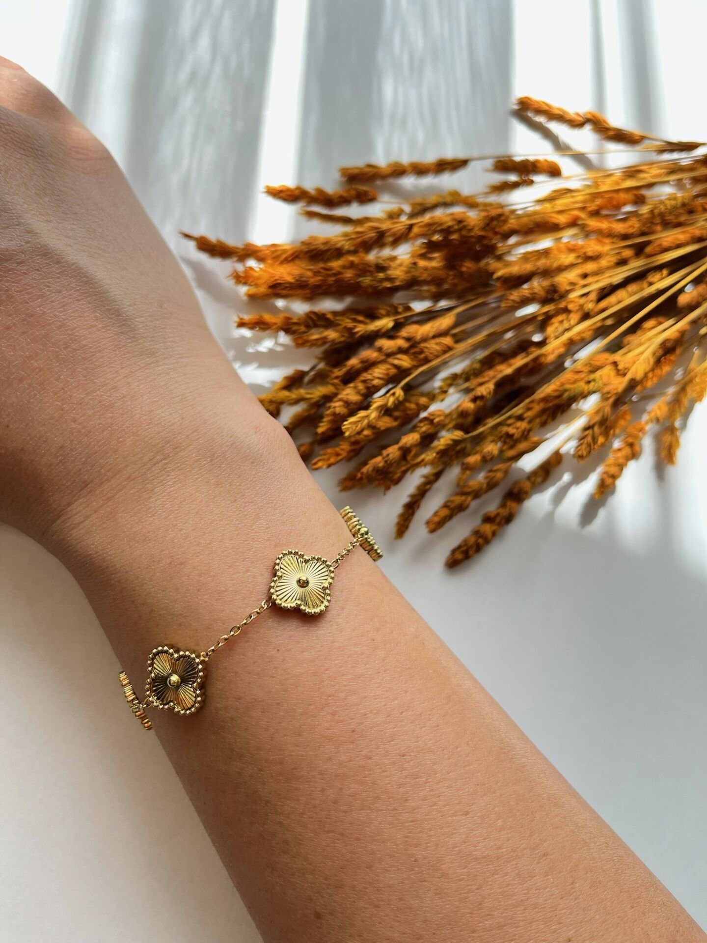 Çelik Bileklik | 316L Paslanmaz Çelik | Gold/Silver Renk | Suya Dayanıklı Gold