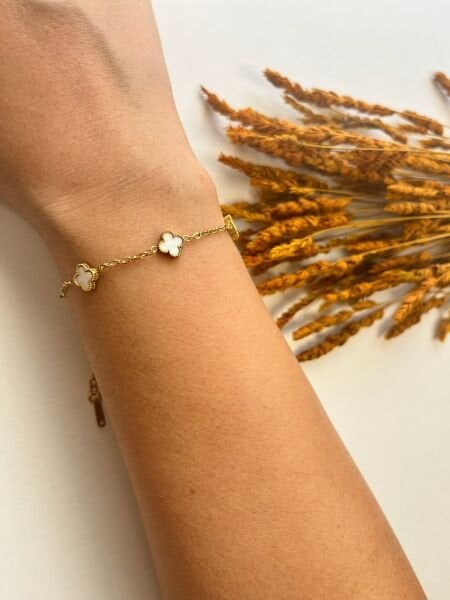 Çelik Bileklik | 316L Paslanmaz Çelik | Gold/Silver Renk | Suya Dayanıklı