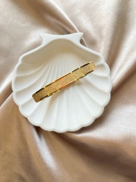 Çelik Kelepçe | 316L Paslanmaz Çelik | Gold Renk | Suya Dayanıklı