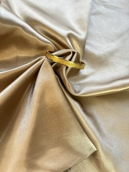 Çelik Kelepçe | 316L Paslanmaz Çelik | Gold Renk | Suya Dayanıklı