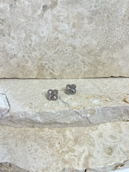 Çelik Küpe | 316L Paslanmaz Çelik | Silver Renk | Suya Dayanıklı