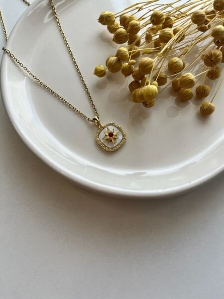 Çelik Kolye | 316L Paslanmaz Çelik | Gold/Silver Renk | Suya Dayanıklı