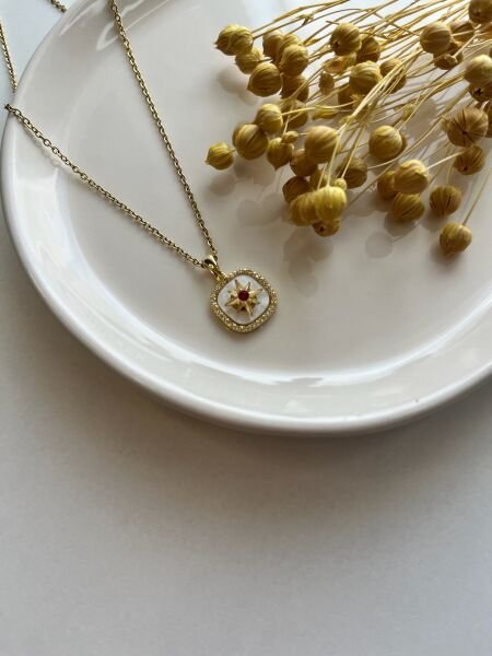 Çelik Kolye | 316L Paslanmaz Çelik | Gold/Silver Renk | Suya Dayanıklı