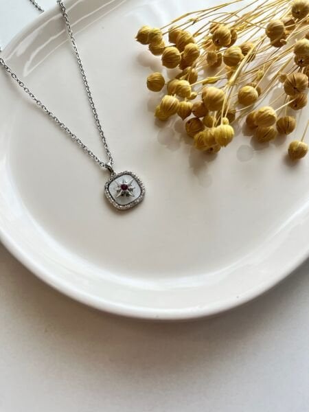 Çelik Kolye | 316L Paslanmaz Çelik | Gold/Silver Renk | Suya Dayanıklı