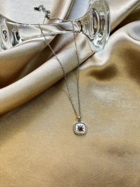 Çelik Kolye | 316L Paslanmaz Çelik | Gold/Silver Renk | Suya Dayanıklı