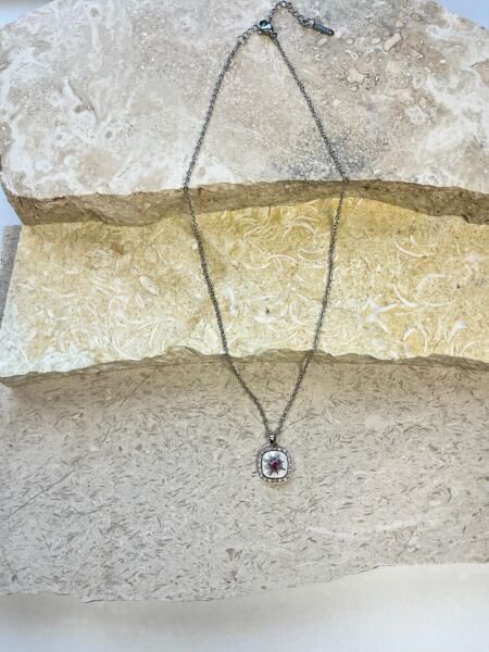 Çelik Kolye | 316L Paslanmaz Çelik | Gold/Silver Renk | Suya Dayanıklı Silver
