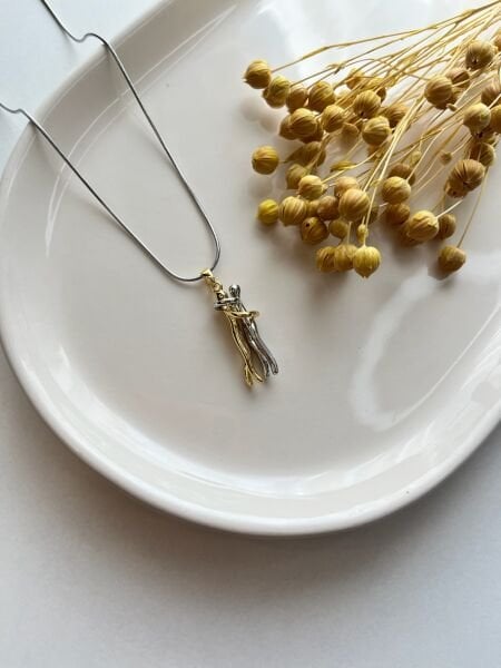 Çelik Kolye | 316L Paslanmaz Çelik | Gold/Silver Renk | Suya Dayanıklı