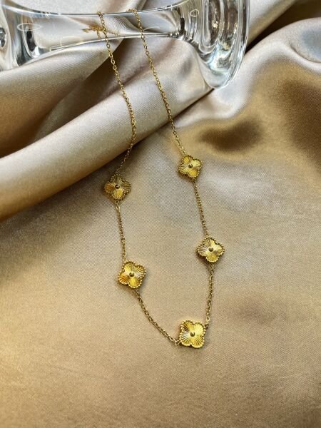 Çelik Kolye | 316L Paslanmaz Çelik | Gold/Silver Renk | Suya Dayanıklı