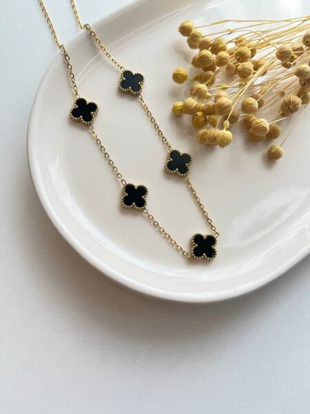 Çelik Kolye | 316L Paslanmaz Çelik | Gold Renk | Suya Dayanıklı