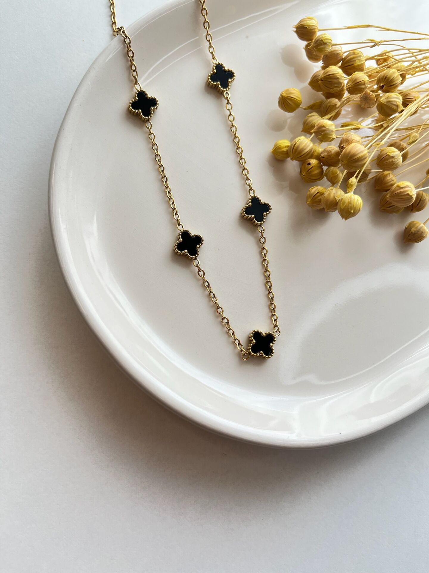 Çelik Kolye | 316L Paslanmaz Çelik | Gold/Silver Renk | Suya Dayanıklı