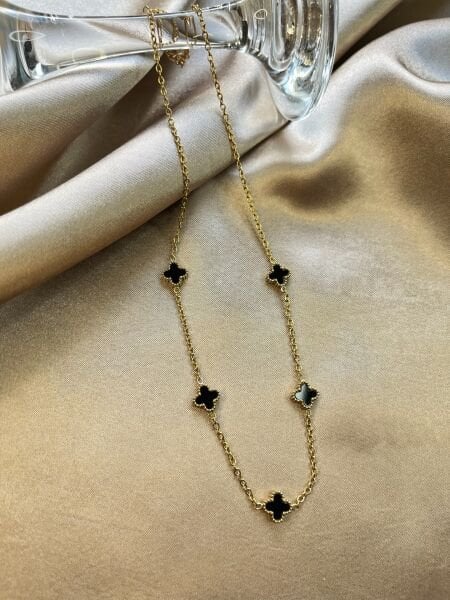 Çelik Kolye | 316L Paslanmaz Çelik | Gold/Silver Renk | Suya Dayanıklı