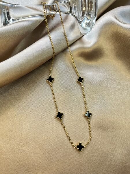 Çelik Kolye | 316L Paslanmaz Çelik | Gold/Silver Renk | Suya Dayanıklı