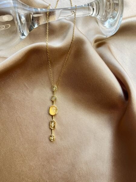 Çelik Kolye | 316L Paslanmaz Çelik | Gold/Silver Renk | Suya Dayanıklı