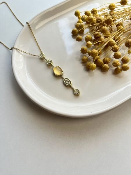 Çelik Kolye | 316L Paslanmaz Çelik | Gold/Silver Renk | Suya Dayanıklı