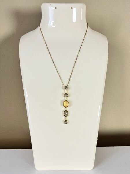 Çelik Kolye | 316L Paslanmaz Çelik | Gold/Silver Renk | Suya Dayanıklı Gold