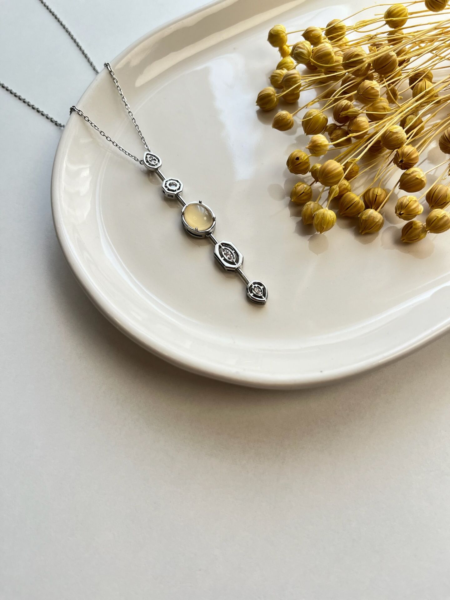 Çelik Kolye | 316L Paslanmaz Çelik | Gold/Silver Renk | Suya Dayanıklı Silver
