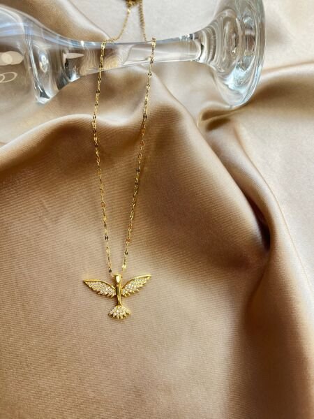 Çelik Kolye | 316L Paslanmaz Çelik | Gold/Silver Renk | Suya Dayanıklı