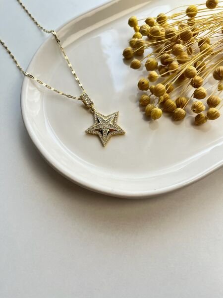 Çelik Kolye | 316L Paslanmaz Çelik | Gold/Silver Renk | Suya Dayanıklı