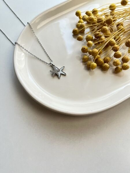 Çelik Kolye | 316L Paslanmaz Çelik | Gold/Silver Renk | Suya Dayanıklı