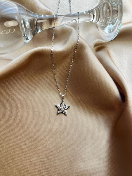 Çelik Kolye | 316L Paslanmaz Çelik | Gold/Silver Renk | Suya Dayanıklı