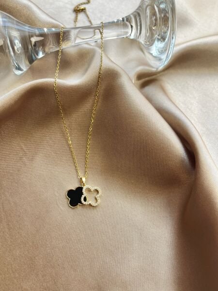 Çelik Kolye | 316L Paslanmaz Çelik | Gold/Silver Renk | Suya Dayanıklı