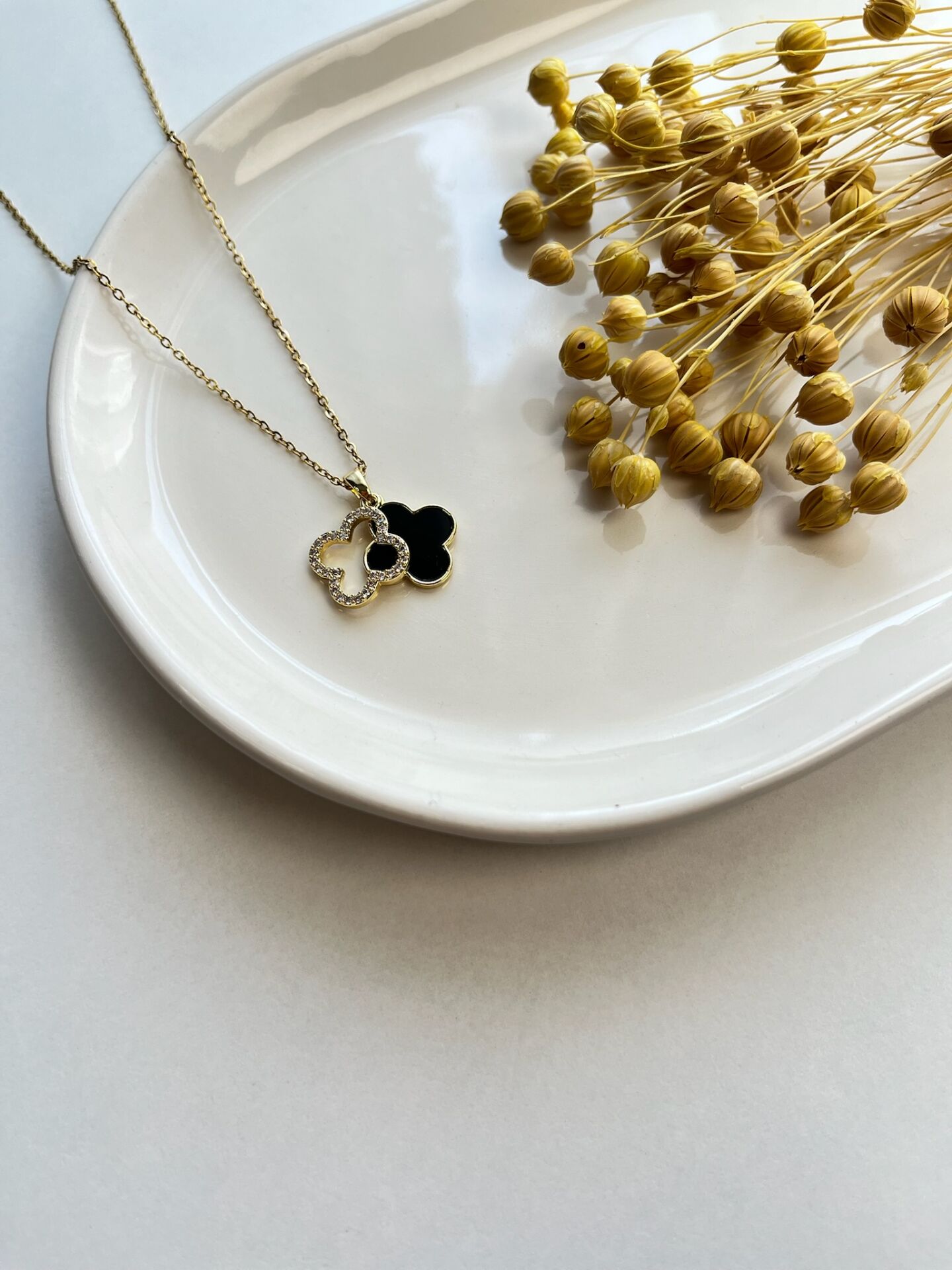 Çelik Kolye | 316L Paslanmaz Çelik | Gold/Silver Renk | Suya Dayanıklı