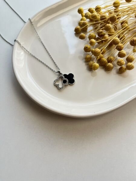 Çelik Kolye | 316L Paslanmaz Çelik | Gold/Silver Renk | Suya Dayanıklı