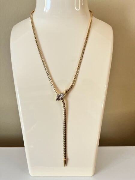 Premium Altın Kaplama Kolye | VIP Özel Seri | Xuping Tarzı Işıltı | Ayarlanabilir | Gold Renk