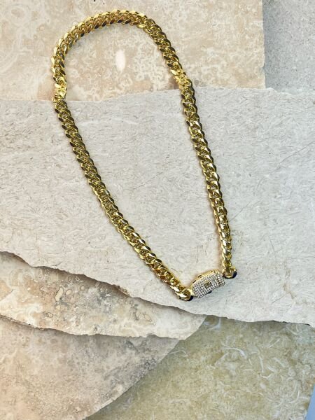 Premium Altın Kaplama Monaco Chain Kolye | VIP Özel Seri | Xuping Tarzı Işıltı | Gold Renk