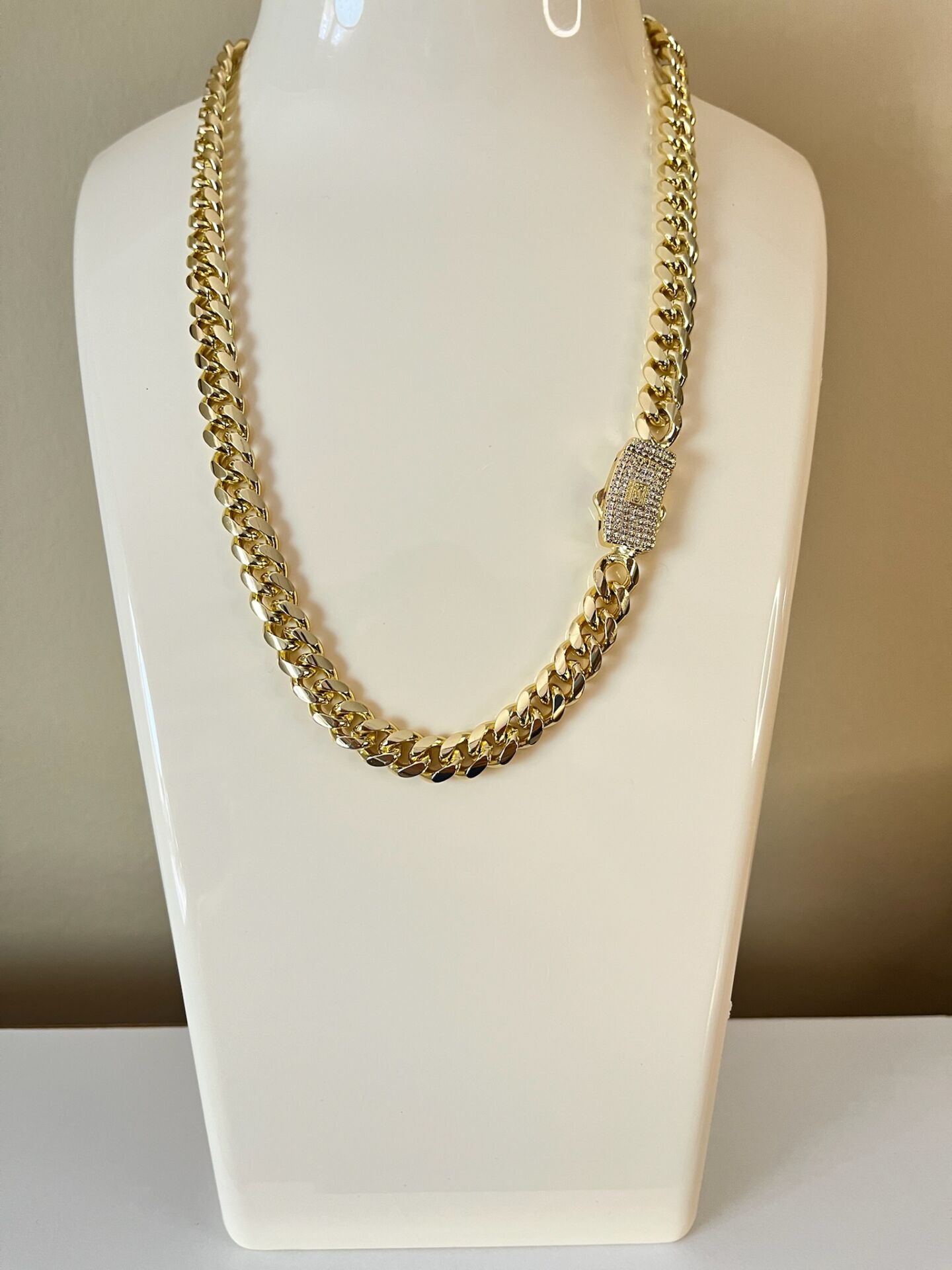 Premium Altın Kaplama Monaco Chain Kolye | VIP Özel Seri | Xuping Tarzı Işıltı | Gold Renk