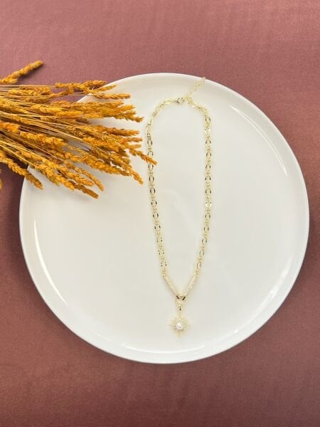 Premium Altın Kaplama Kolye | VIP Özel Seri | Xuping Tarzı Işıltı | Gold Renk