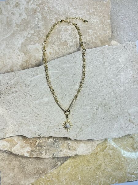 Premium Altın Kaplama Kolye | VIP Özel Seri | Xuping Tarzı Işıltı | Gold Renk