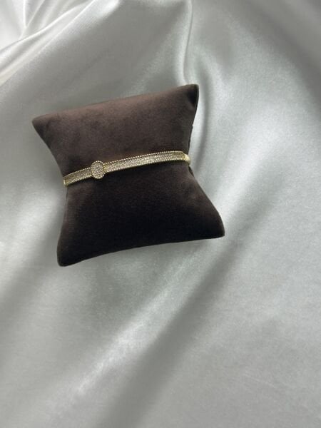 Premium Altın Kaplama Kelepçe | VIP Özel Seri | Xuping Tarzı Işıltı | Gold Renk