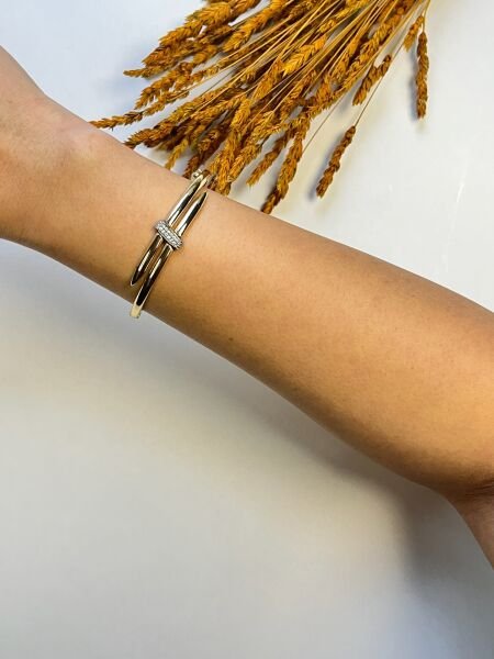 Premium Altın Kaplama Kelepçe | VIP Özel Seri | Xuping Tarzı Işıltı | Gold Renk