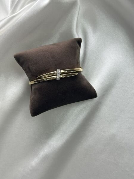 Premium Altın Kaplama Kelepçe | VIP Özel Seri | Xuping Tarzı Işıltı | Gold Renk