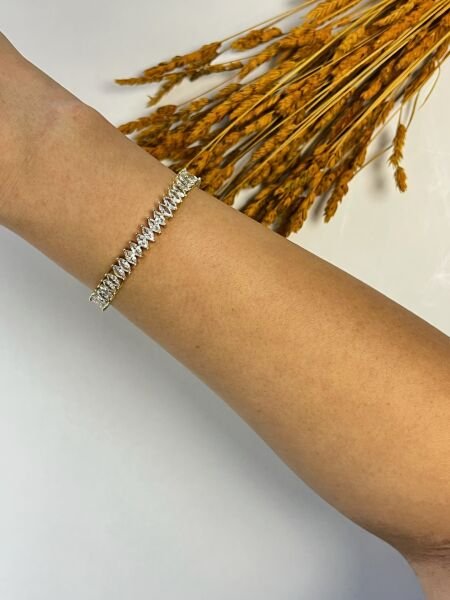 Premium Altın Kaplama Bileklik | VIP Özel Seri | Xuping Tarzı Işıltı | Gold Renk