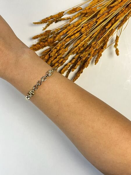 Premium Altın Kaplama Bileklik | VIP Özel Seri | Xuping Tarzı Işıltı | Gold Renk