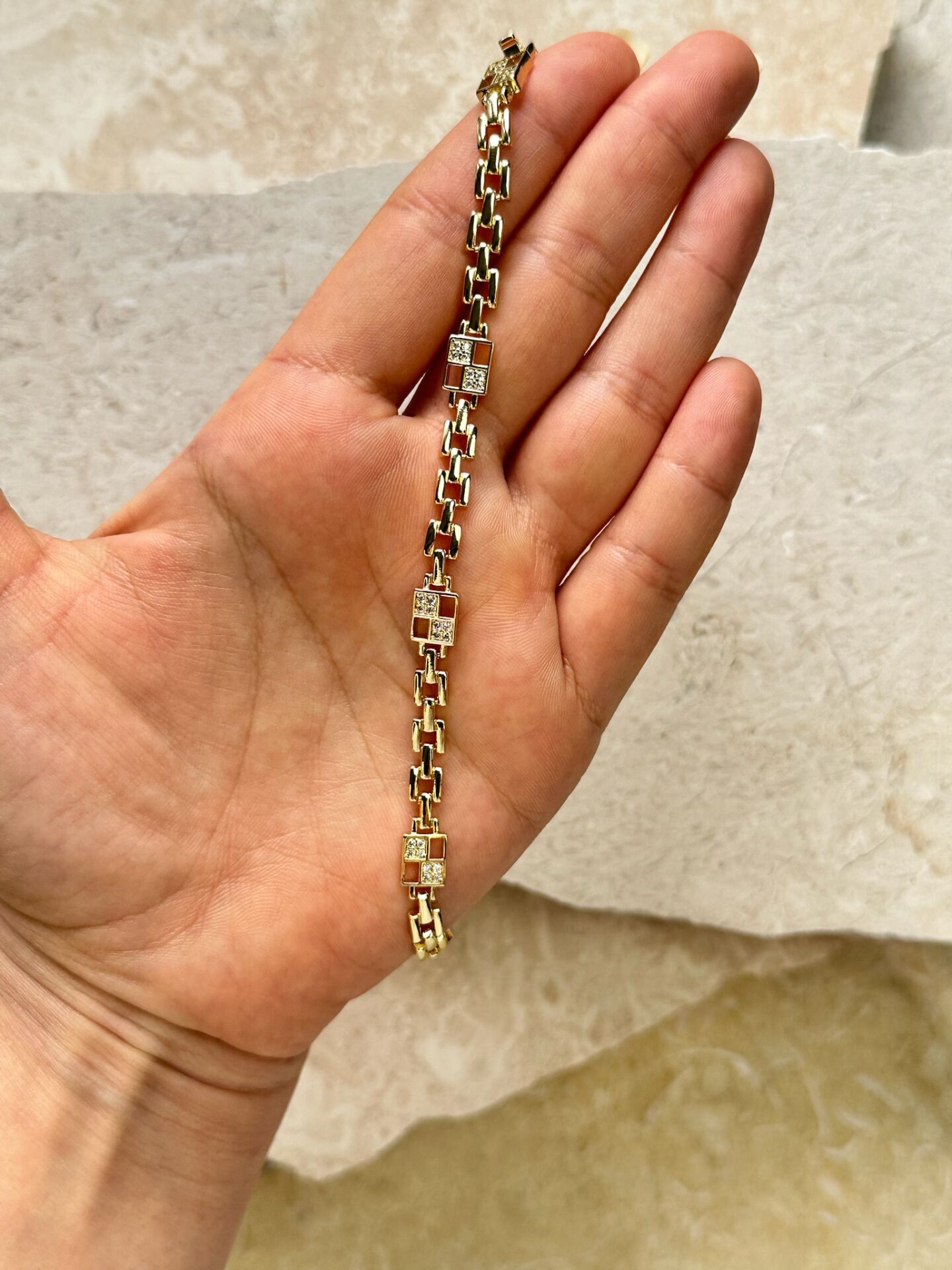 Premium Altın Kaplama Bileklik | VIP Özel Seri | Xuping Tarzı Işıltı | Gold Renk