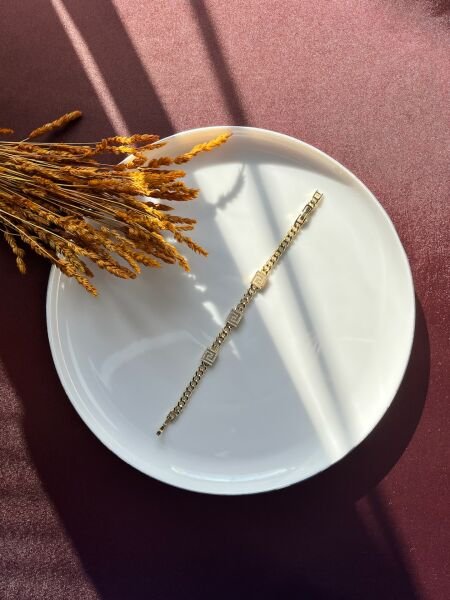 Premium Altın Kaplama Bileklik | VIP Özel Seri | Xuping Tarzı Işıltı | Gold Renk