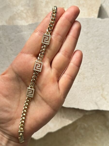 Premium Altın Kaplama Bileklik | VIP Özel Seri | Xuping Tarzı Işıltı | Gold Renk