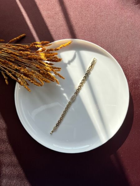 Premium Altın Kaplama Bileklik | VIP Özel Seri | Xuping Tarzı Işıltı | Gold Renk