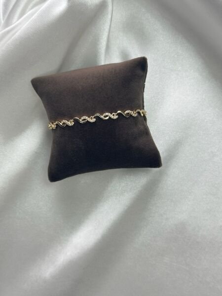 Premium Altın Kaplama Bileklik | VIP Özel Seri | Xuping Tarzı Işıltı | Gold Renk