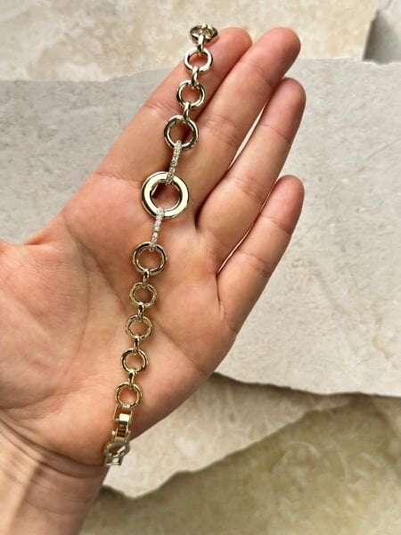 Premium Altın Kaplama Bileklik | VIP Özel Seri | Xuping Tarzı Işıltı | Gold Renk