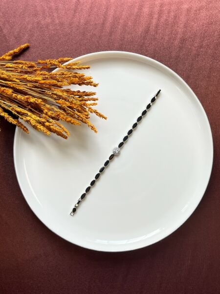 Premium Bileklik | VIP Özel Seri | Xuping Tarzı Işıltı | Silver Renk