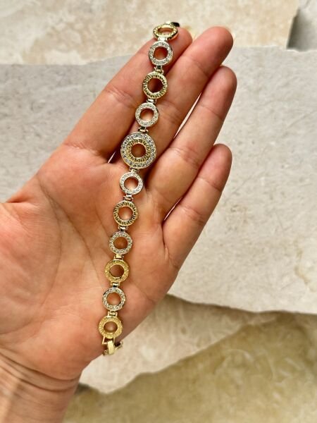 Premium Altın Kaplama Bileklik | VIP Özel Seri | Xuping Tarzı Işıltı | Gold Renk