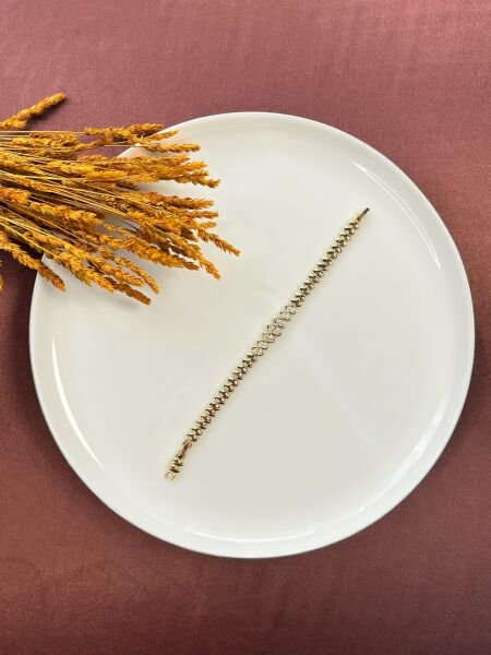 Xuping VIP Özel Seri | Premium Altın Kaplama Bileklik | Işıltılı & Şık Dokunuş | Gold Renk